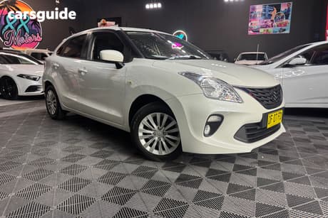 White 2022 Suzuki Baleno Hatchback Gl