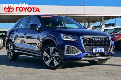 Blue 2021 Audi Q2 Wagon 35 Tfsi