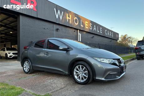 Grey 2014 Honda Civic Hatchback Vti-S
