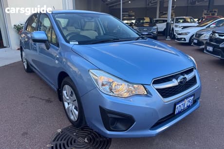 Blue 2012 Subaru Impreza Hatchback 2.0I (Awd)