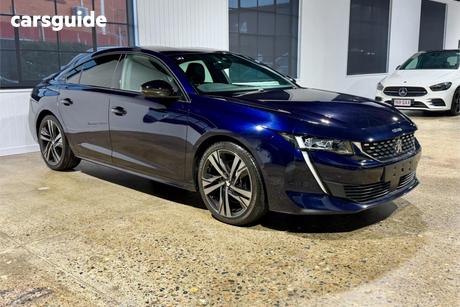 Blue 2021 Peugeot 508 Fastback Gt