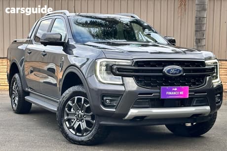 Grey 2025 Ford Ranger Double Cab Pick Up Wildtrak 3.0 (4X4)