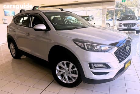 Silver 2020 Hyundai Tucson Wagon Active (2Wd)