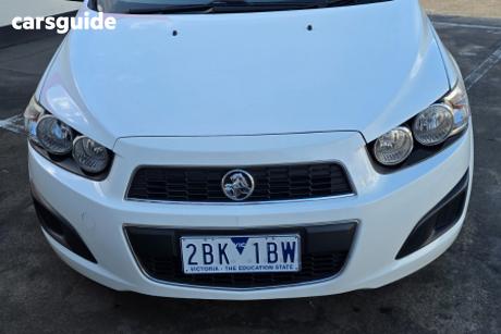 White 2012 Holden Barina Hatchback Cd