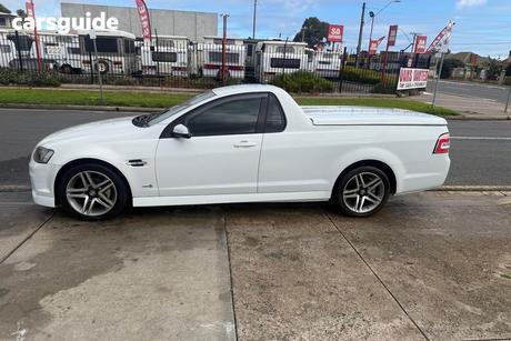 White 2011 Holden UTE Ute Tray SV6 R