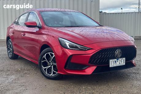 Red 2023 MG MG5 Sedan Vibe