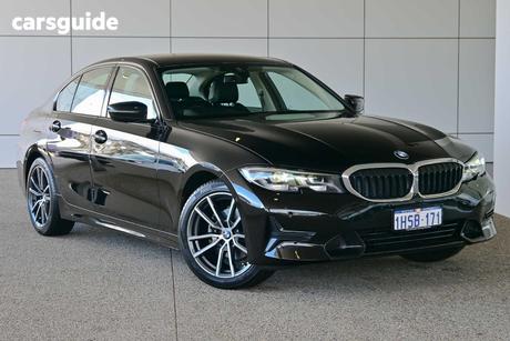 Black 2022 BMW 320I Sedan Luxury Line
