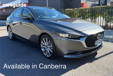 Grey 2019 Mazda 3 Sedan G25 Evolve