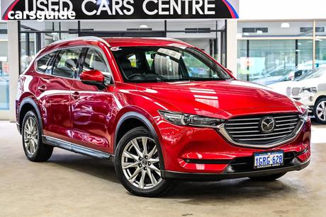 Red 2018 Mazda CX-8 Wagon Asaki (Awd)