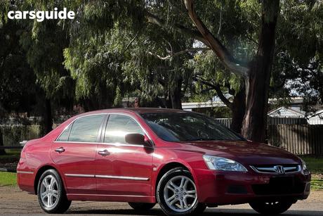 Burgundy 2008 Honda Accord Sedan Vti
