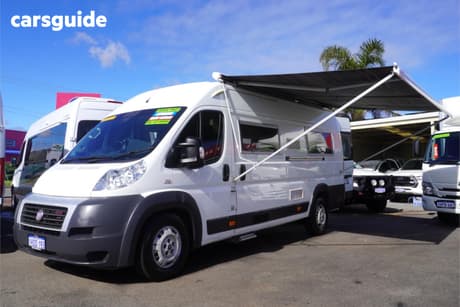 White 2014 Fiat Ducato Van Xlwb/Mid