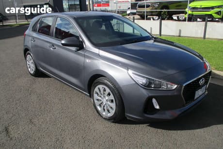 Grey 2018 Hyundai I30 Hatchback Active