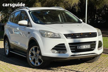 White 2015 Ford Kuga Wagon Trend (Awd)