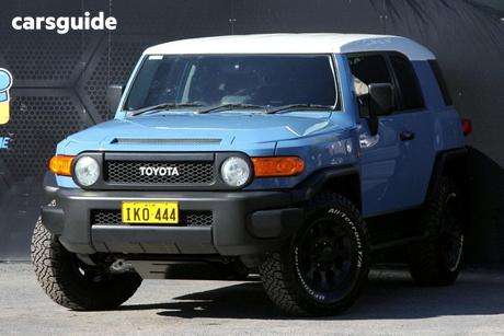 Blue 2012 Toyota FJ Cruiser Wagon