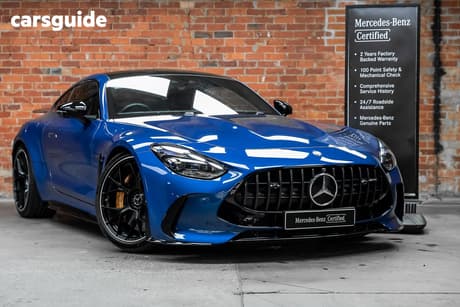 Blue 2024 Mercedes-Benz GT Coupe 63 4WD