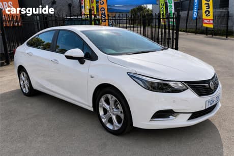 White 2018 Holden Astra Sedan Lt