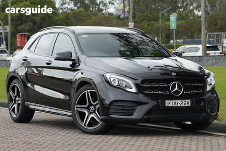 Black 2018 Mercedes-Benz GLA220 Wagon D
