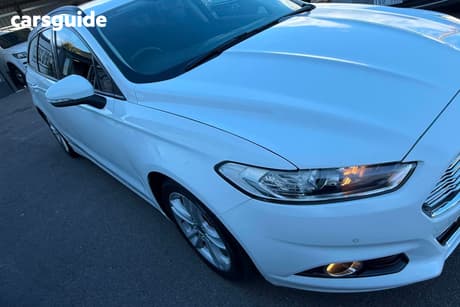 White 2017 Ford Mondeo Wagon Ambiente Tdci