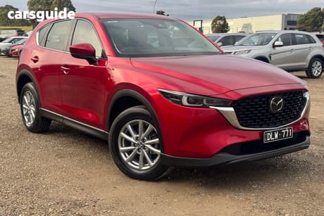 Red 2022 Mazda CX-5 Wagon Maxx Sport (Fwd)