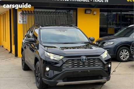 Black 2022 Toyota RAV4 Wagon Cruiser (2Wd) Hybrid