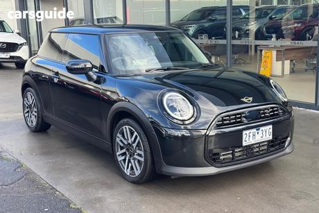 Black 2025 Mini Cooper Hatch C CLASSIC F