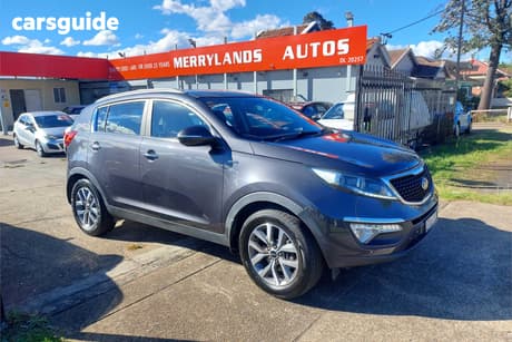 Grey 2015 Kia Sportage Wagon Sli (Awd)
