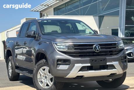 Grey 2025 Volkswagen Amarok Dual Cab Utility Life Tdi500 4Motion