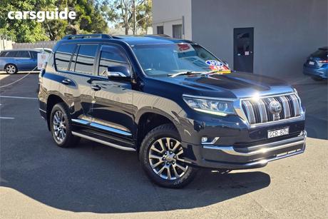 Black 2020 Toyota Landcruiser Prado Wagon Kakadu