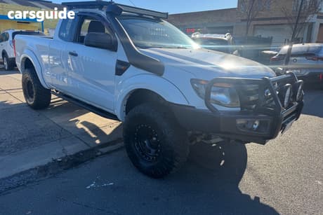 White 2012 Ford Ranger Super Cab Chassis Xl 3.2 (4X4)