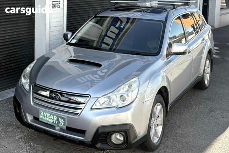 Grey 2013 Subaru Outback Wagon 2.0D Premium