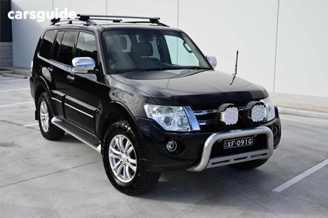 Black 2012 Mitsubishi Pajero Wagon Exceed Lwb (4X4)