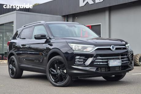 Black 2024 Ssangyong Korando Wagon Ultimate Ltd