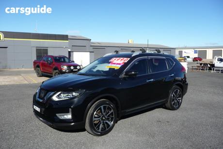 Black 2017 Nissan X-Trail Wagon Ti (4X4)