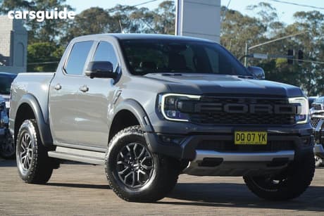 Grey 2022 Ford Ranger Double Cab Pick Up Raptor 3.0 (4X4)