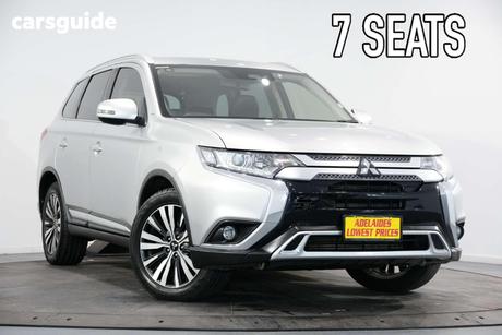 Silver 2020 Mitsubishi Outlander Wagon Ls 7 Seat (Awd)