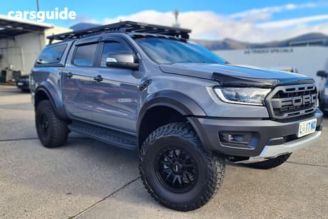 Grey 2020 Ford Ranger Double Cab Pick Up Raptor 2.0 (4X4)