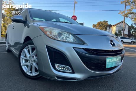 Grey 2009 Mazda 3 Sedan Sp25