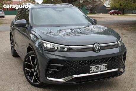 Grey 2024 Volkswagen Tiguan Wagon 195Tsi R-Line