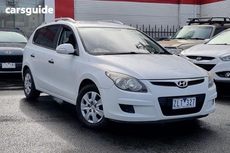White 2010 Hyundai I30 Wagon Cw Sx 2.0