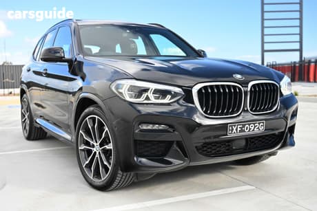 Black 2019 BMW X3 Wagon Xdrive30D M-Sport