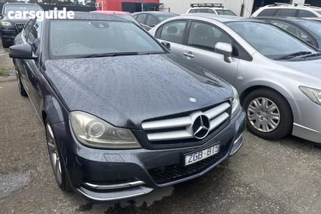 Grey 2012 Mercedes-Benz 250 Coupe BE
