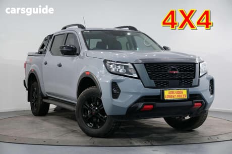 Grey 2021 Nissan Navara Dual Cab Pick-up Pro-4X (4X4)