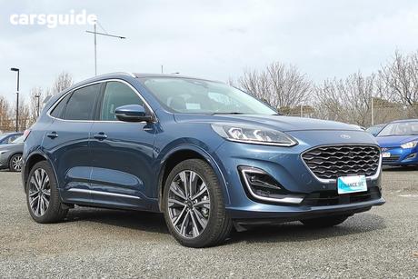 Blue 2022 Ford Escape Wagon Vignale (Awd)