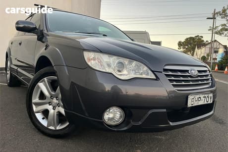 Black 2008 Subaru Outback Wagon 2.5I