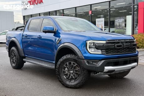 Blue 2023 Ford Ranger Double Cab Pick Up Raptor 3.0 (4X4)