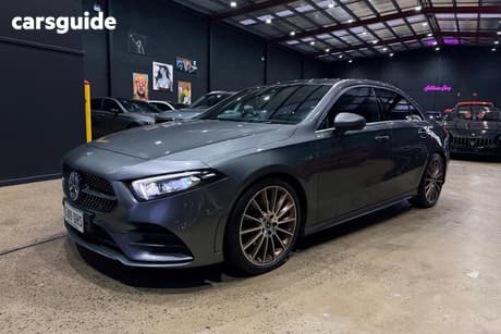 Grey 2019 Mercedes-Benz A200 Sedan
