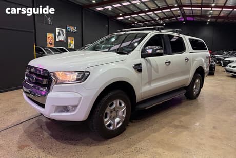 White 2016 Ford Ranger Dual Cab Utility Xlt 3.2 (4X4)
