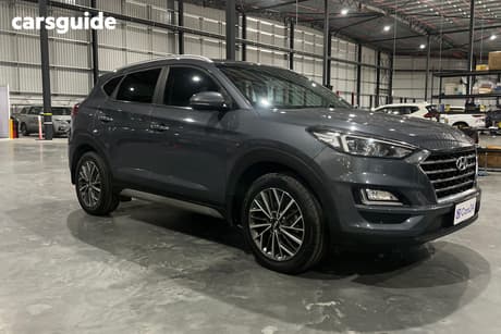 Grey 2020 Hyundai Tucson Wagon Elite (2Wd)