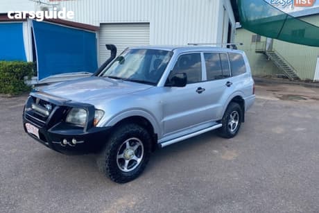 Silver 2003 Mitsubishi Pajero SUV NP