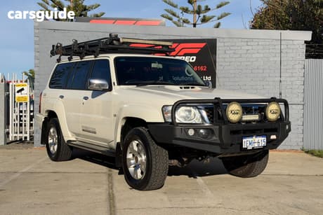 White 2011 Nissan Patrol Wagon St (4X4)
